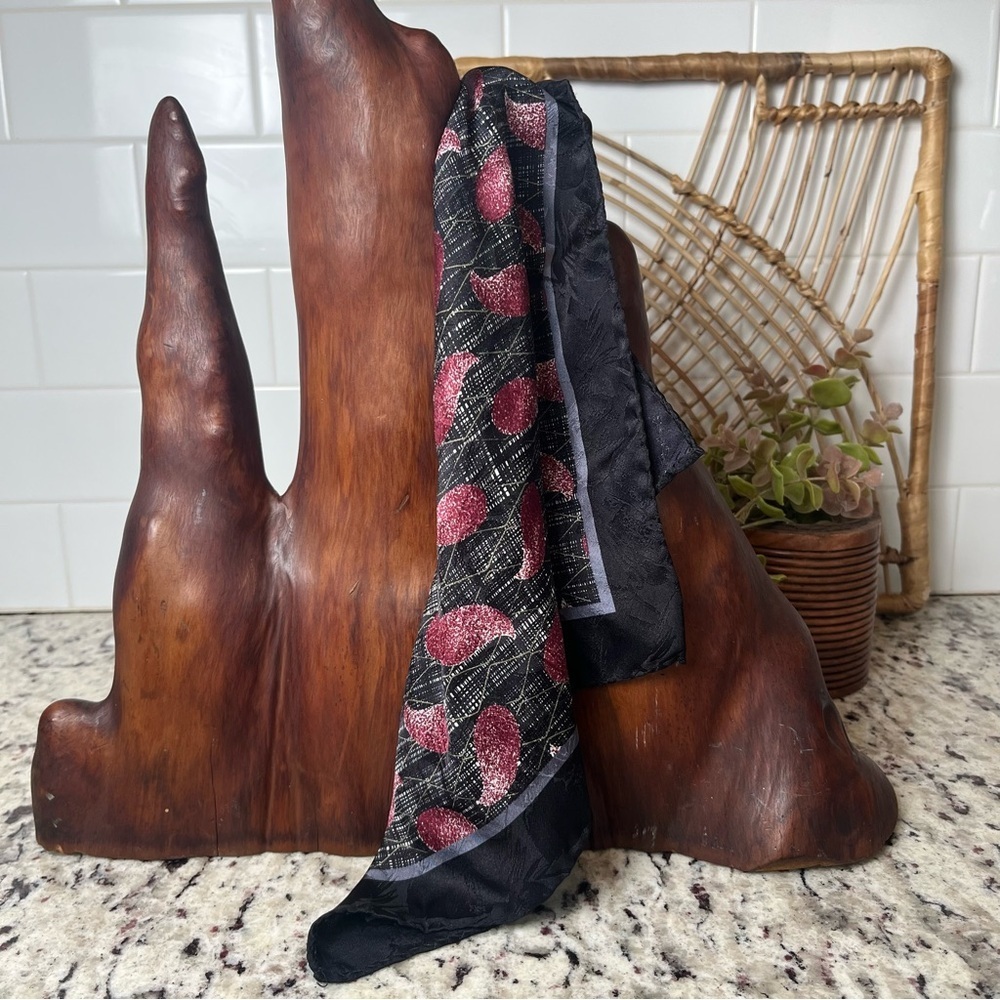 Vintage Silk Pocket Square/Scarf - Picture 2 of 5